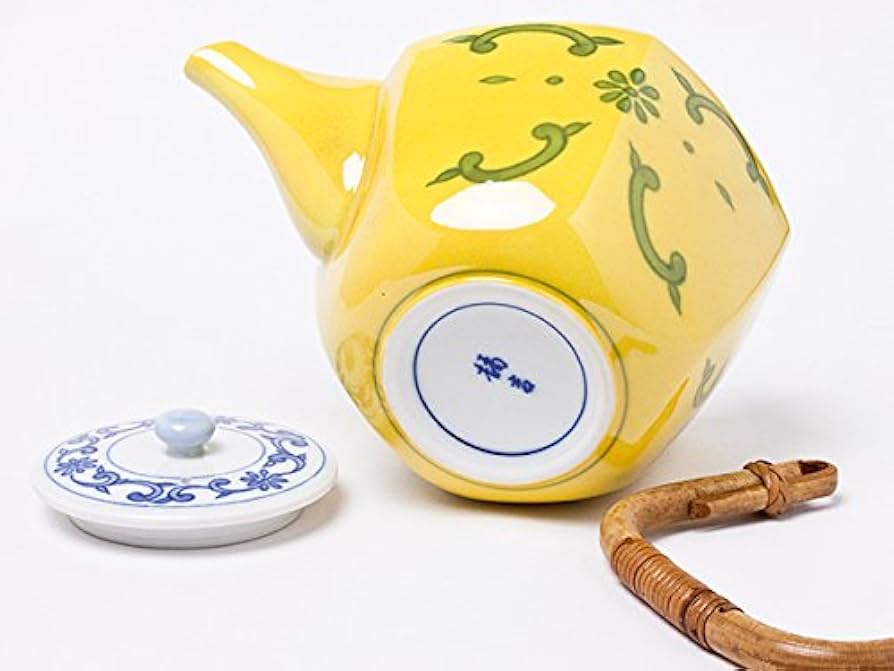 Amazon.co.jp: たち吉 黄交趾 煎茶揃え（急須1個＋湯呑5客）chakis-42