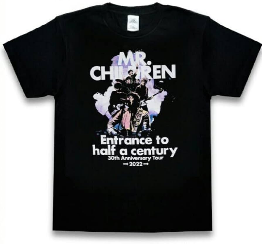 Amazon.co.jp: ミスチルツアーT半袖シャツ半世紀へのエントランスユニ