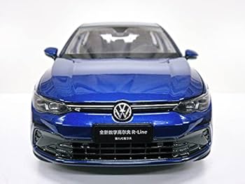 Amazon | VW特注 1/18 フォルクスワーゲン ゴルフ R-Line (ブルー