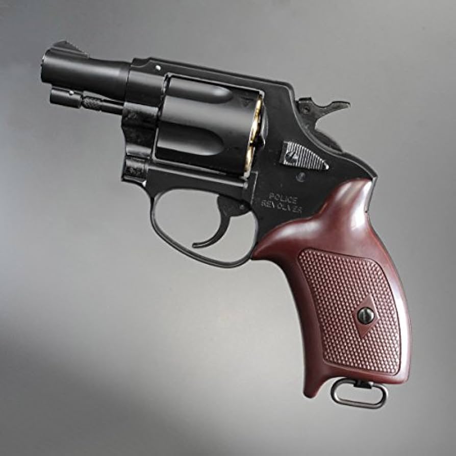 Amazon | マルシン工業 6mmBBガスリボルバー ポリスリボルバー 2インチ