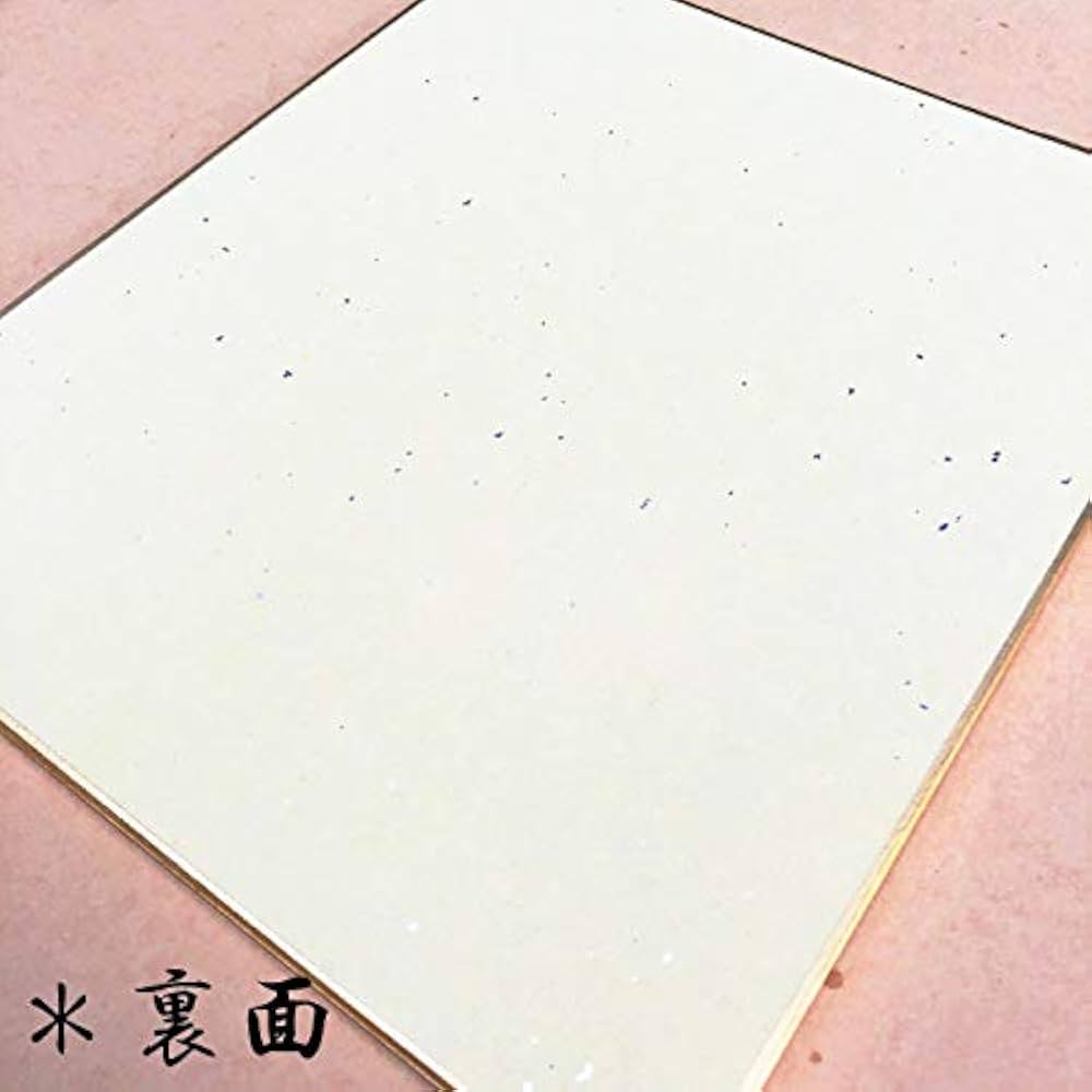 Amazon | 色紙・大色紙 和画仙ドーサ引/10枚(京都府知事指定伝統工芸品