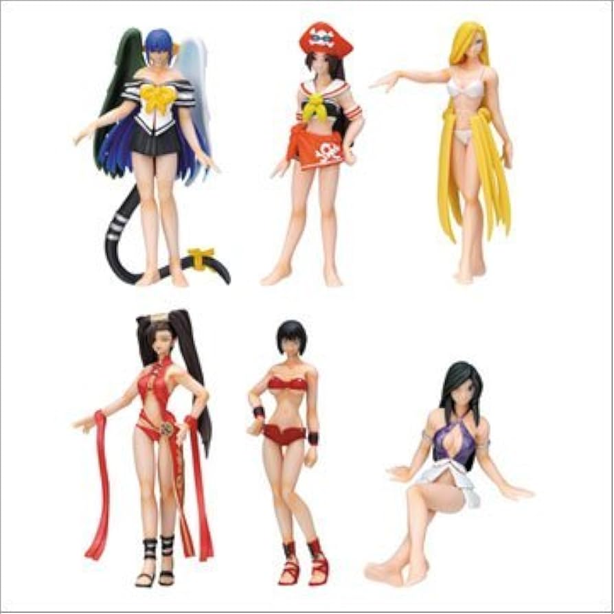 Amazon.co.jp: ノーマル6種セット SR ギルティギア ゼクス 水着