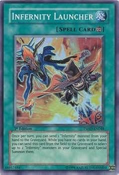 Amazon.co.jp: 遊戯王 インフェルニティ・ガン 英語版SR TSHD-EN048