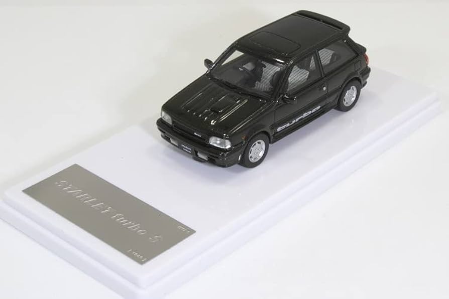 Amazon | WIT'S 1/43 ミニカー スターレット ターボ S EP82 1986