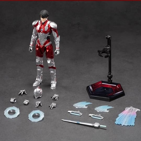 Amazon.co.jp: hiyanan 中動玩具 ZDTOYS ULTRAMAN 1/10 全高約180mm
