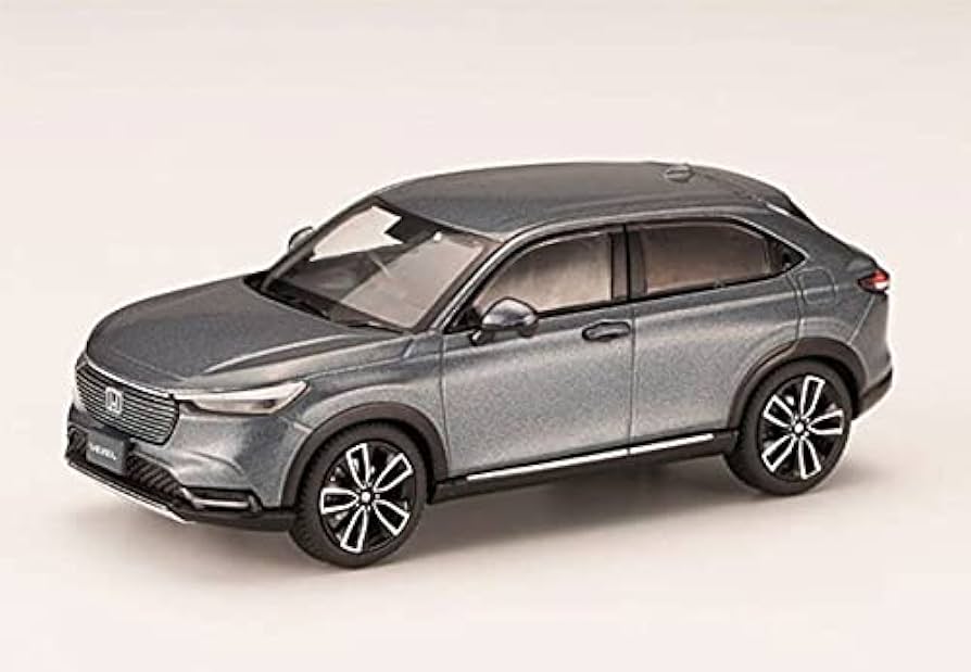 Amazon | HJ43 1/43 ホンダ ヴェゼル (2021) メテオロイドグレー