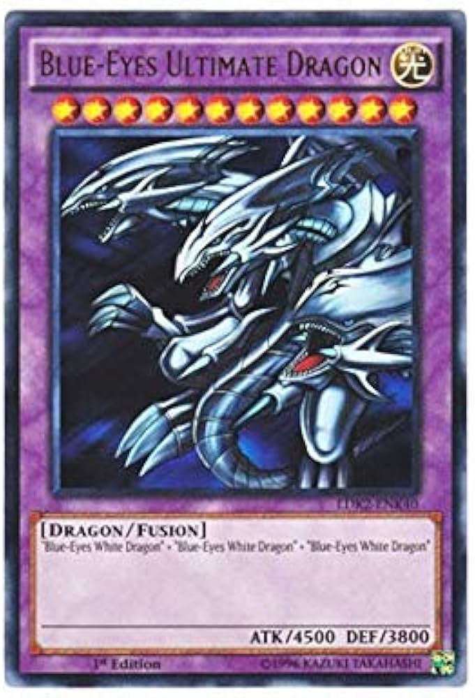 Amazon.co.jp: 遊戯王 英語版 LDK2-ENK40 Blue-Eyes Ultimate Dragon