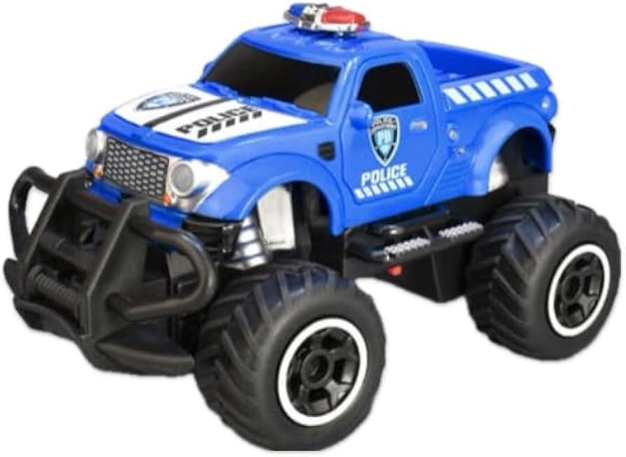 Amazon.co.jp: 京商エッグ ミニトラック POLICE(ブルー) ラジコン 1/40