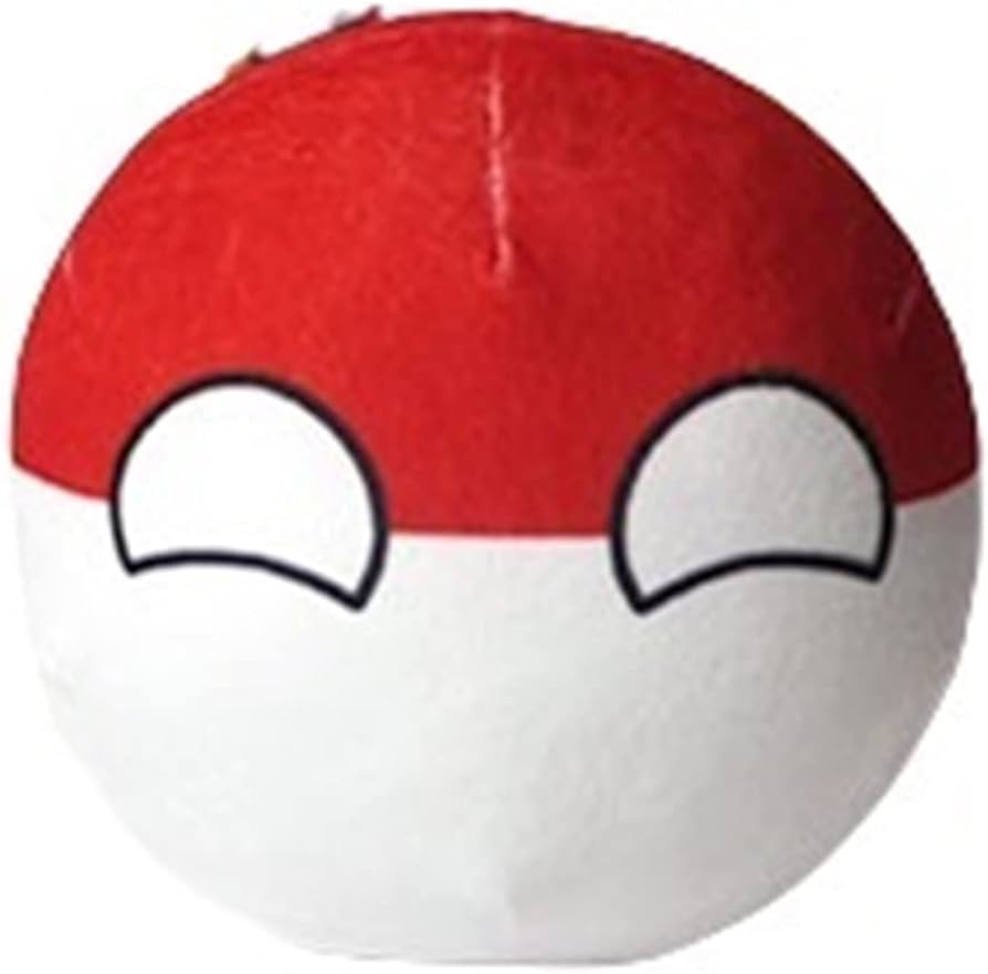 Amazon.com: Polandball Plush Doll Football Flag Countries National