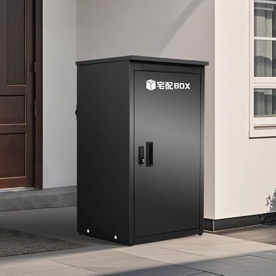 Amazon.co.jp: 宅配ボックス 宅配BOX 据置型 (完成品) 大容量 ポスト一