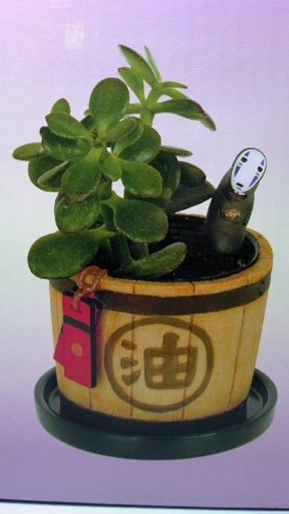 Amazon.co.jp: 千と千尋の神隠し ピック付ミニプランター カオナシ金の