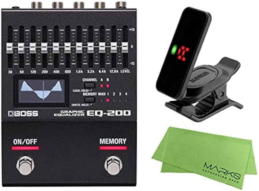 Amazon | BOSS ボス - エフェクター／グラフィックイコライザー EQ-200