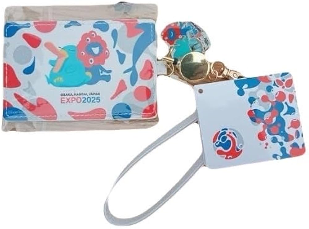 Amazon.co.jp: 万博会場限定 ミャクミャク×イコちゃんICOCA 合皮パス