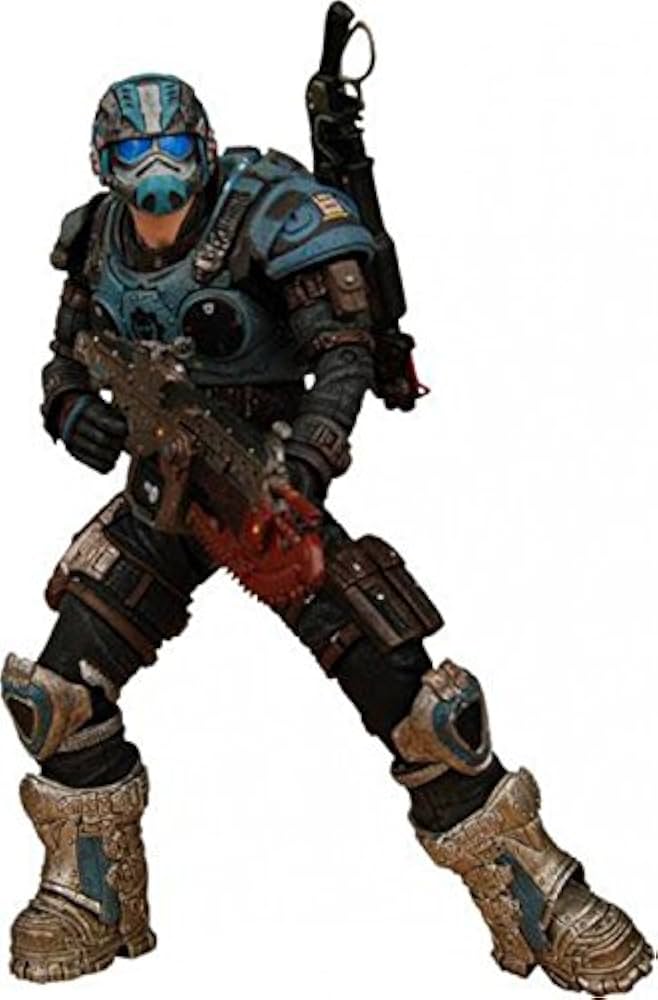 Amazon.com: NECA Gears of War Series 5 Action Figure COG Soldier