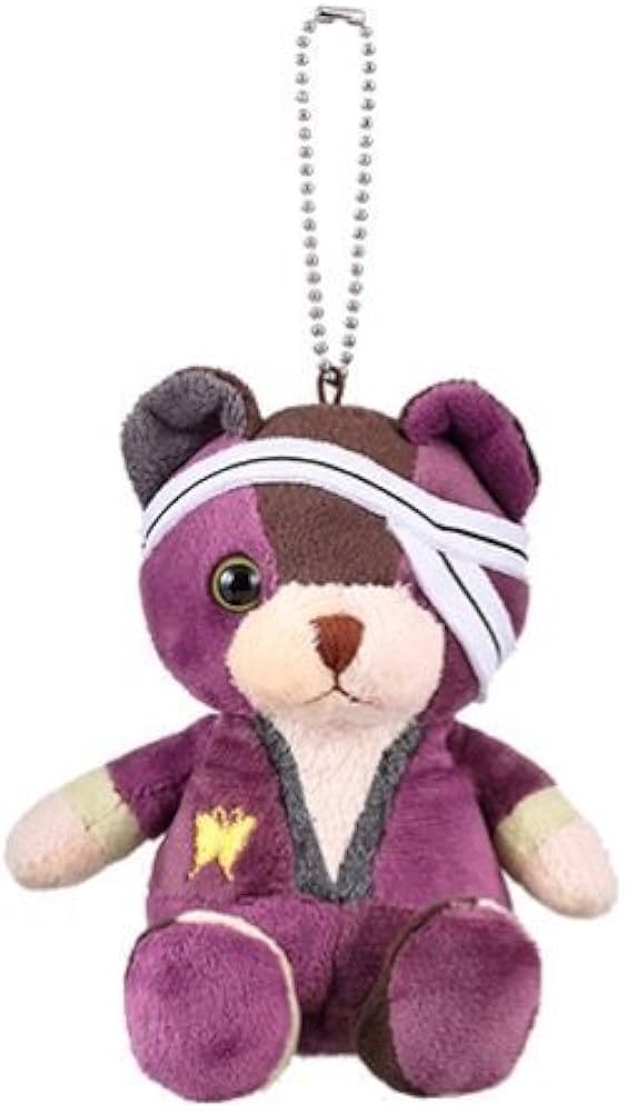 Amazon.co.jp: 銀魂 高杉ベア マスコット ぬいぐるみ : Toys & Games