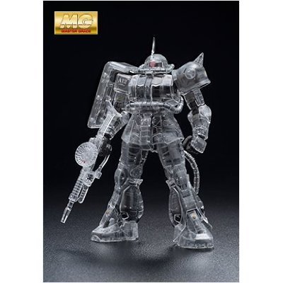 Amazon | MG 1/100 シャア専用ザク Ver.2.0 メカニカルクリア