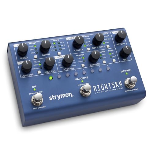 Amazon | Strymon 「NIGHTSKY」シンセシス・リバーブ・マシーン [国内