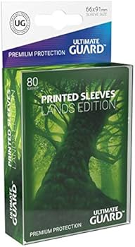 Amazon | Ultimate Guard Lands エディションスリーブ 標準サイズ 80ct