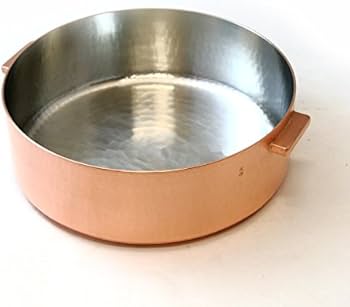 Amazon | 鍛金工房WESTSIDE33 京都の名工 寺地茂 作 銅 平鍋φ24cm 日本