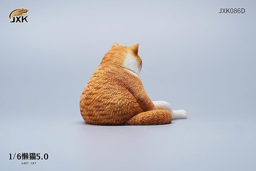 Amazon.co.jp: JXKスタジオ 1/6 スコ座り猫 D ＆ ソファー オレンジ