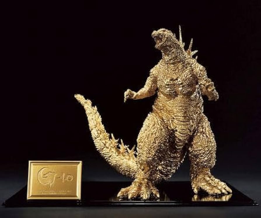 Amazon.co.jp: ゴジラ(2023） SOFVICS ゴールドカラーver. : ファッション