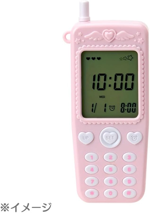 Amazon.co.jp: サンリオ(SANRIO) ガラケー形置き時計 マイメロディ