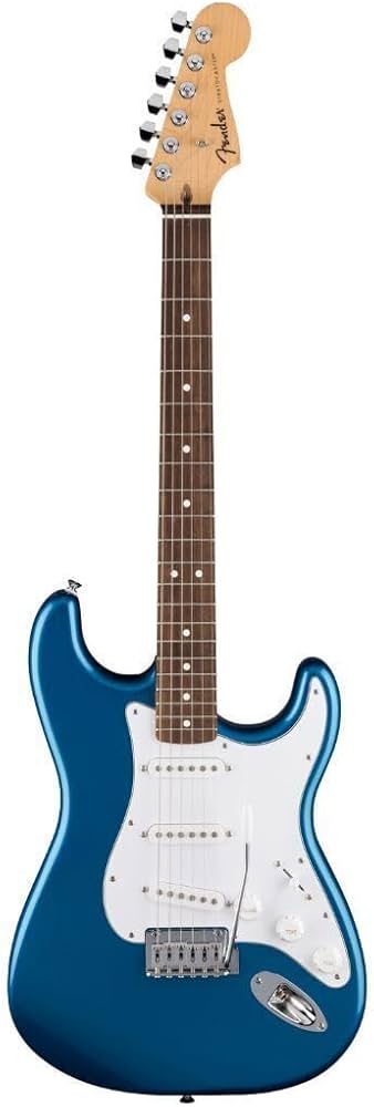 Amazon.com: Fender Standard Stratocaster Electric Guitar - Aqua