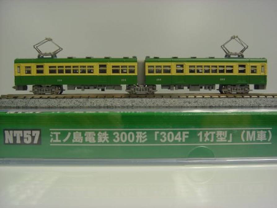 Amazon | MODEMO 江ノ島電鉄 300形 304F 1灯型 モーター車 | 鉄道模型 通販