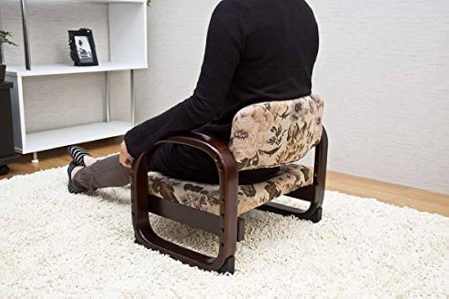 Amazon｜サカベ ラクラク座椅子 ポリウレタン 座面ファブリック