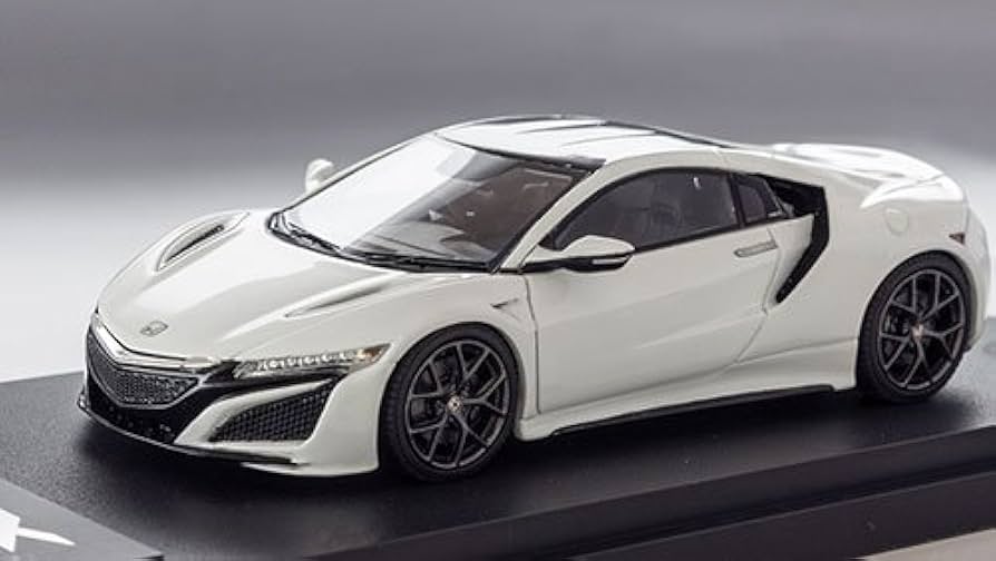 Amazon | MARK43 1/43 ホンダ NSX ホワイト 完成品 | ミニカー・ダイ