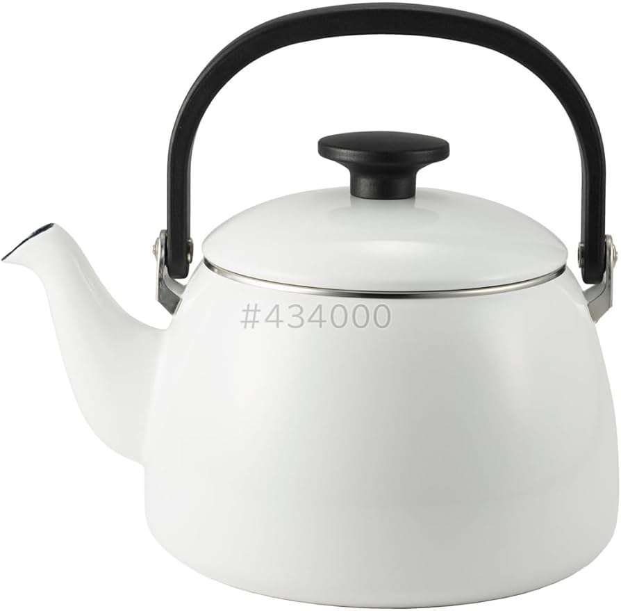 Amazon｜富士ホーロー コットンプラス ケトル 2.5L ホワイト｜やかん