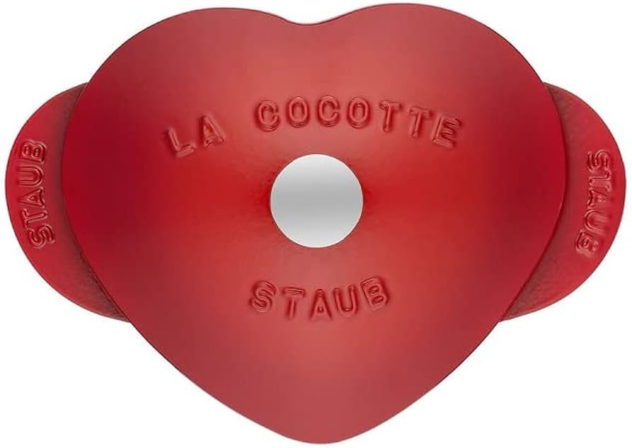 Amazon.co.jp: staub ストウブ 「 ハート ココット チェリー 20cm