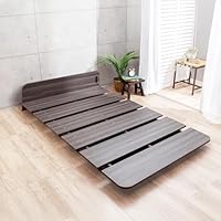 Amazon｜GOKUMIN シングル フレーム すのこ ベッド ロータイプ フロア