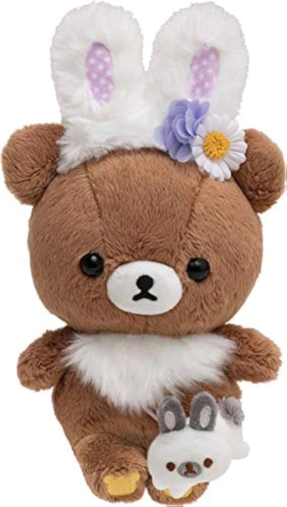 Amazon.co.jp: リラックマ 「お花畑の小さな子うさぎ」 あつめて