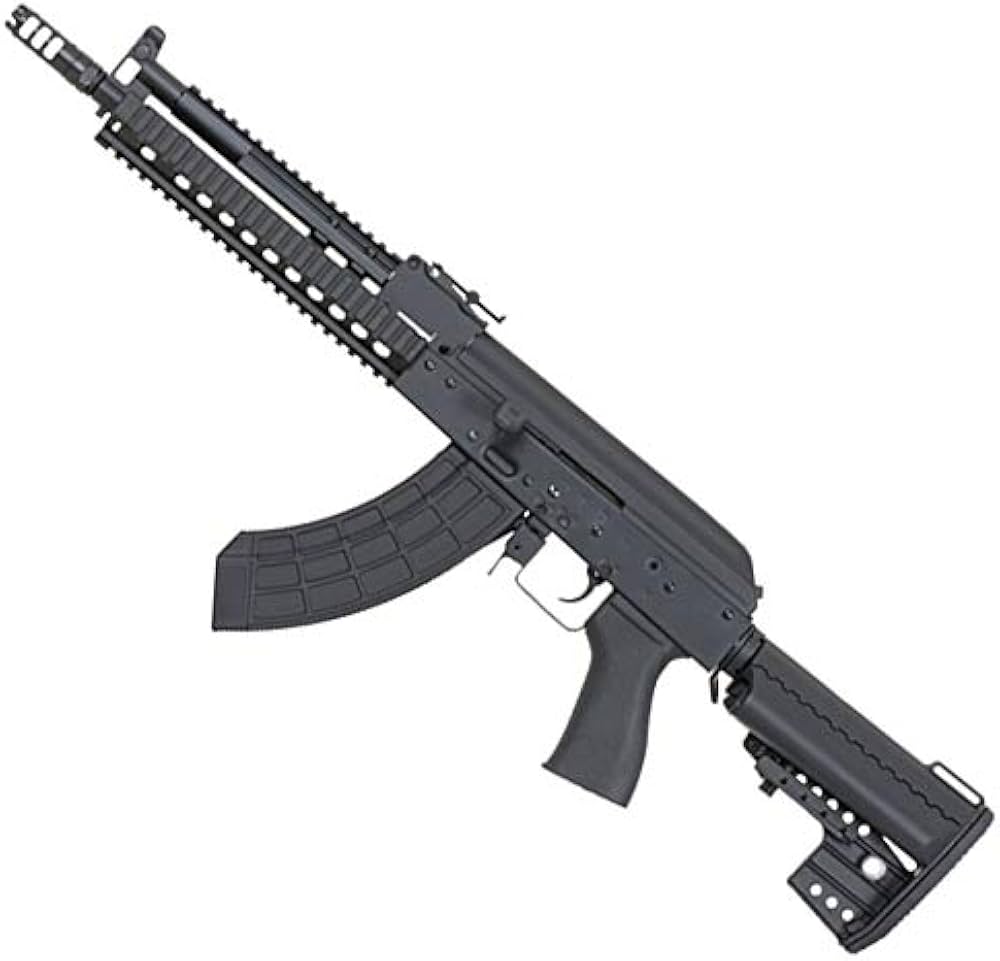 Amazon.co.jp: CM040N AK タクティカル V-STOCK フルメタル電動ガン BK