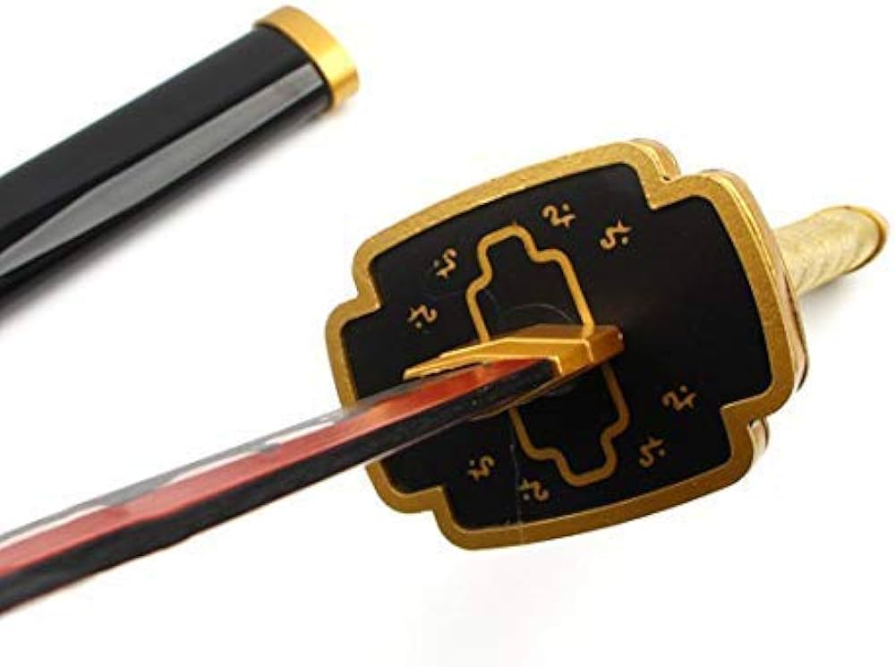 Amazon.co.jp: 継国縁壱 ベルト付き 木製 日輪刀 刀 剣 武器 道具