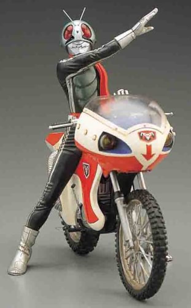 Amazon.co.jp: ライダーマシンシリーズ 仮面ライダー新1号&新
