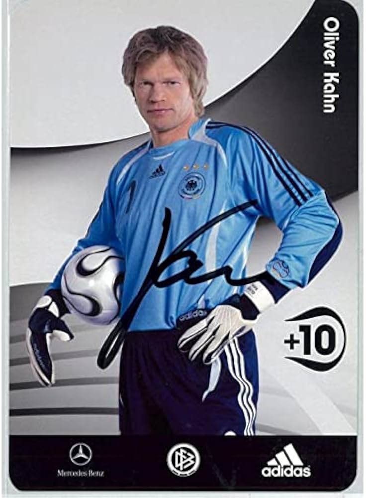Amazon.co.jp: C823 直筆サイン ドイツ代表 オリバーカーン DFB 2006