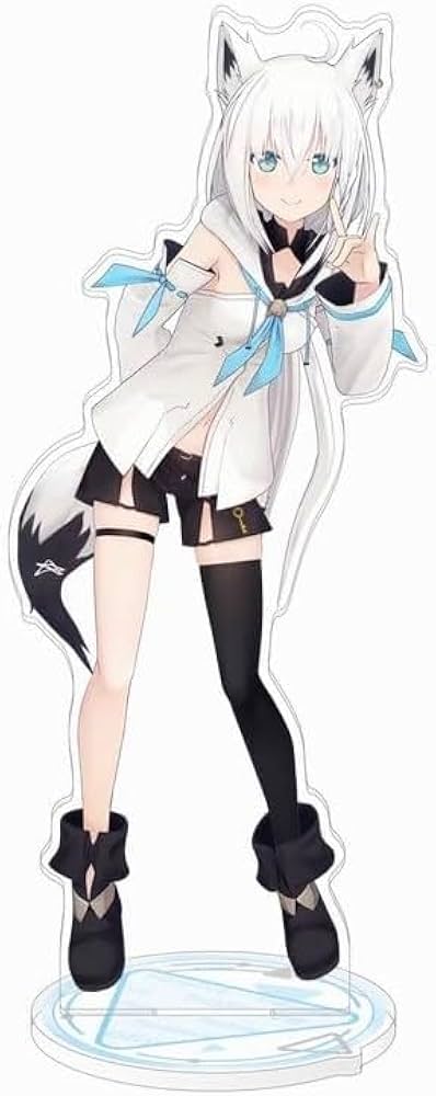 Amazon.co.jp: 白上フブキ アクリルスタンド ホロライブ 高さ23cm 3D