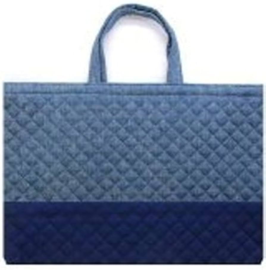 Amazon.co.jp: ＜ 手作り ＞ レッスンバッグ デニム風カラー 無地