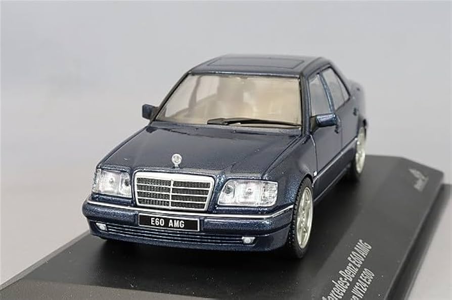Amazon | SOLIDO 1/43 メルセデスベンツ W124 E60 AMG 1994 (ブルー