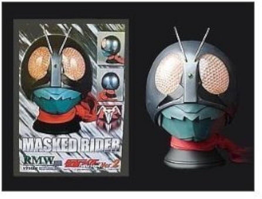 Amazon | RMW 仮面ライダー旧1号 1/2マスク Ver.2 | フィギュア