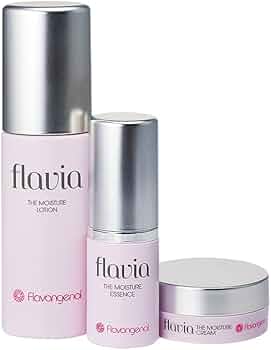 Amazon.co.jp: ザ モイスチャー 基本3点セット フラビア 高濃度