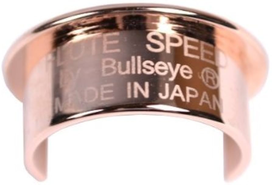 Amazon | BULLSEYE フルートスピード ピンクゴールド18Kプレート仕上げ