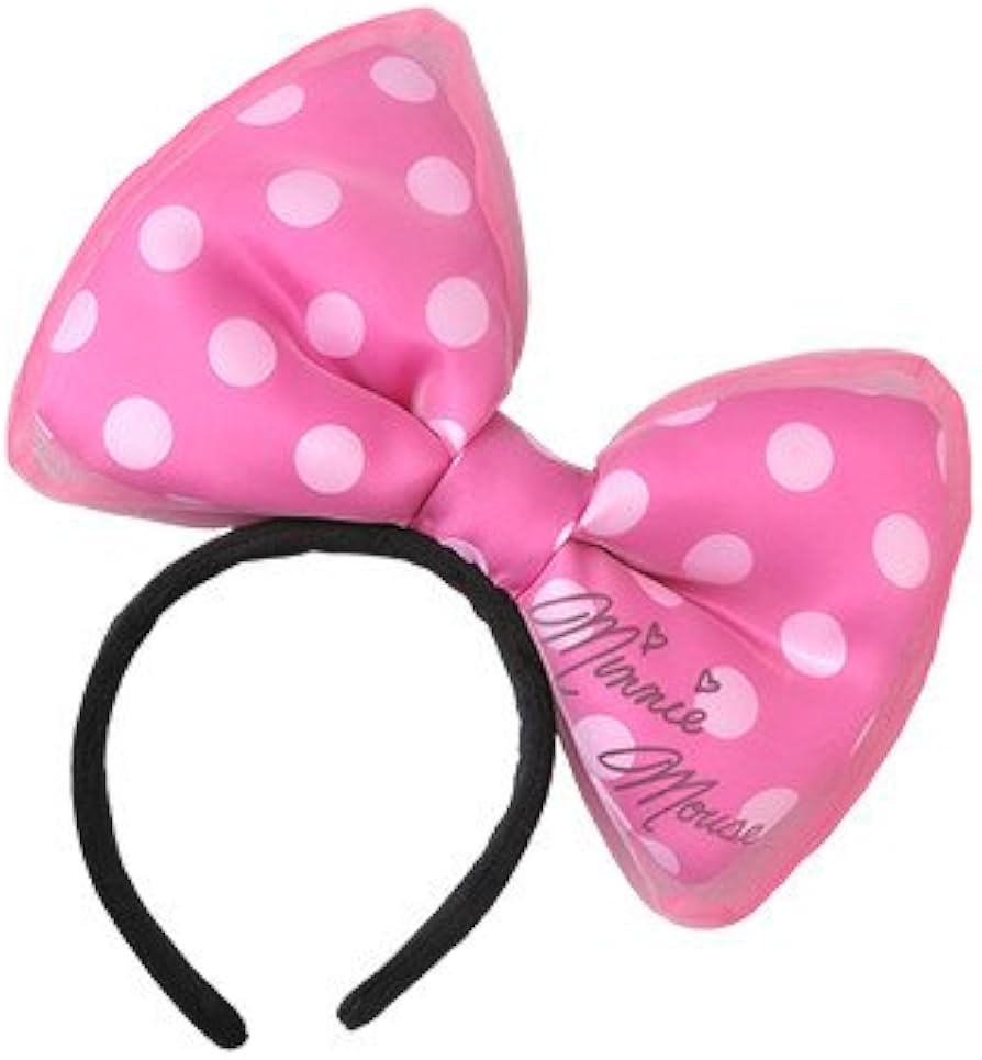 Amazon.co.jp: ミニーマウス ミニー カチューシャ 水玉 ( ピンク ) お