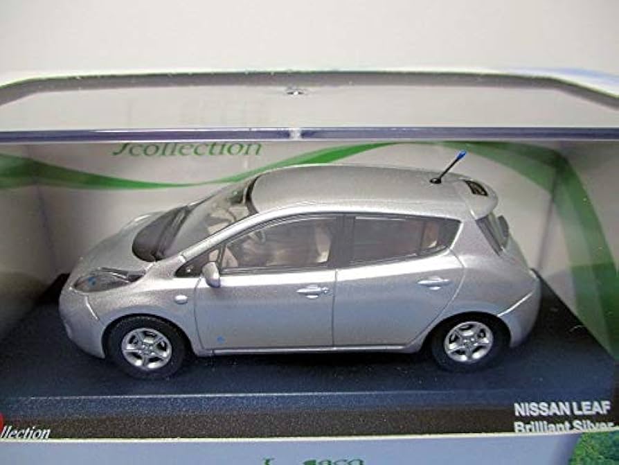 Amazon | 【京商・Jコレ】1/43 日産 LEAF リーフ (シルバー