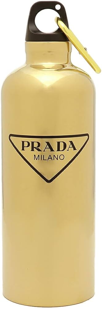 Amazon｜[プラダ]タンブラー 水筒 ボトル 500ml ゴールド メンズ