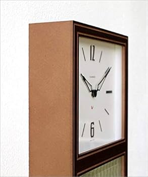 Amazon.co.jp: 振り子時計 掛け時計 壁掛け時計 おしゃれ 木製