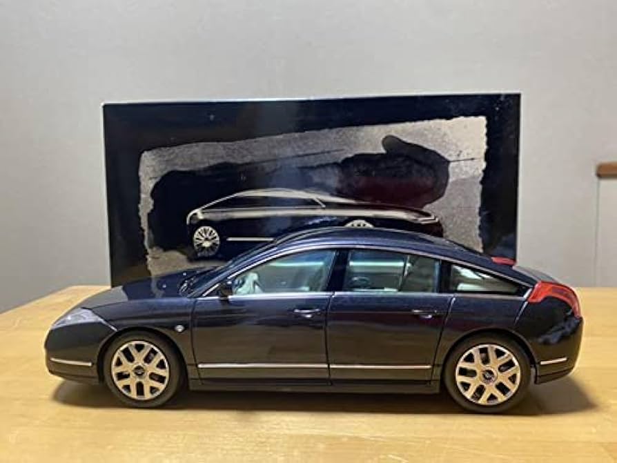 Amazon | 程度完璧ノレブ 1/18 シトロエンC6ミニカー(灰黒 | ミニカー