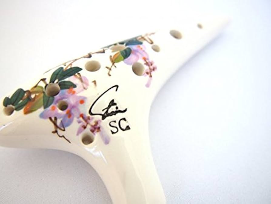 Amazon.co.jp: フォーカリンクオカリナ 手描きシリーズ アルトC管（4C